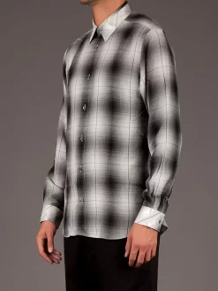 Hombre Maison Mihara Yasuhiro Camisa A Cuadros Con Manga Larga 8 Hombre Maison Mihara Yasuhiro Camisa A Cuadros Con Manga Larga -Masculina Moda Tienda 10229709 1205229 1000