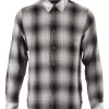Hombre Maison Mihara Yasuhiro Camisa A Cuadros Con Manga Larga -Masculina Moda Tienda 10229709 1205232 1000