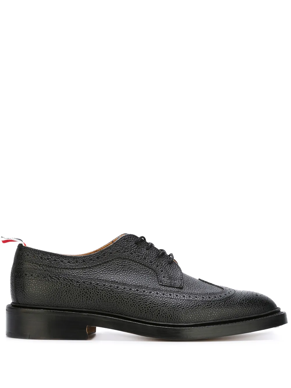 Hombre Thom Browne Zapatos Oxford Tipo Brogue De Cuero Texturizado 3 Hombre Thom Browne Zapatos Oxford Tipo Brogue De Cuero Texturizado