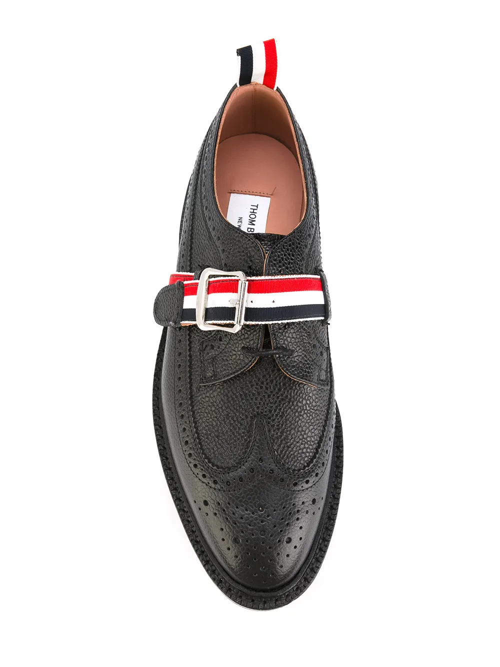 Hombre Thom Browne Zapatos De Vestir Con Correa De Grosgrain 6 Hombre Thom Browne Zapatos De Vestir Con Correa De Grosgrain - Imagen 4
