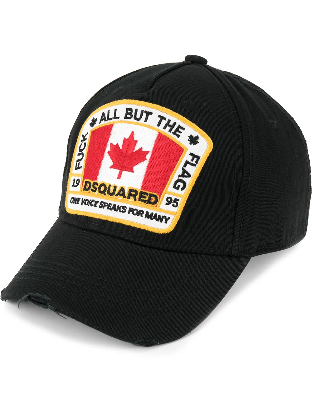 Hombre Dsquared2 Gorra De Béisbol Con Parche De Bandera Canadiense 3 Hombre Dsquared2 Gorra De Béisbol Con Parche De Bandera Canadiense