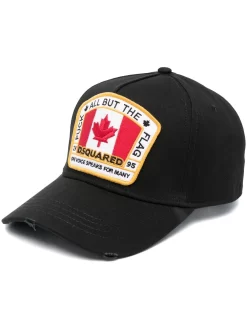 Hombre Dsquared2 Gorra De Béisbol Con Parche De Bandera Canadiense 7 Hombre Dsquared2 Gorra De Béisbol Con Parche De Bandera Canadiense -Masculina Moda Tienda 12453126 40912561 1000
