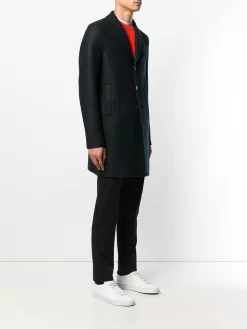Hombre Harris Wharf London Abrigo Con Un Solo Botón -Masculina Moda Tienda 13479442 15788332 1000