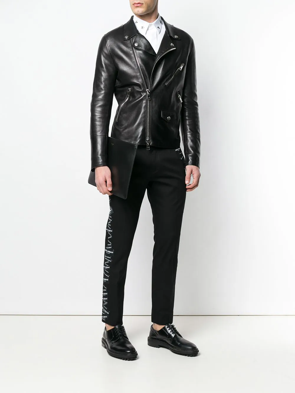 Hombre Dolce & Gabbana Bolso De Mano Con Logo En Relieve 4 Hombre Dolce & Gabbana Bolso De Mano Con Logo En Relieve - Imagen 2