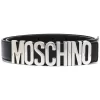 Hombre Moschino Cinturón Con Placa Del Logo -Masculina Moda Tienda 14287596 21033323 1000