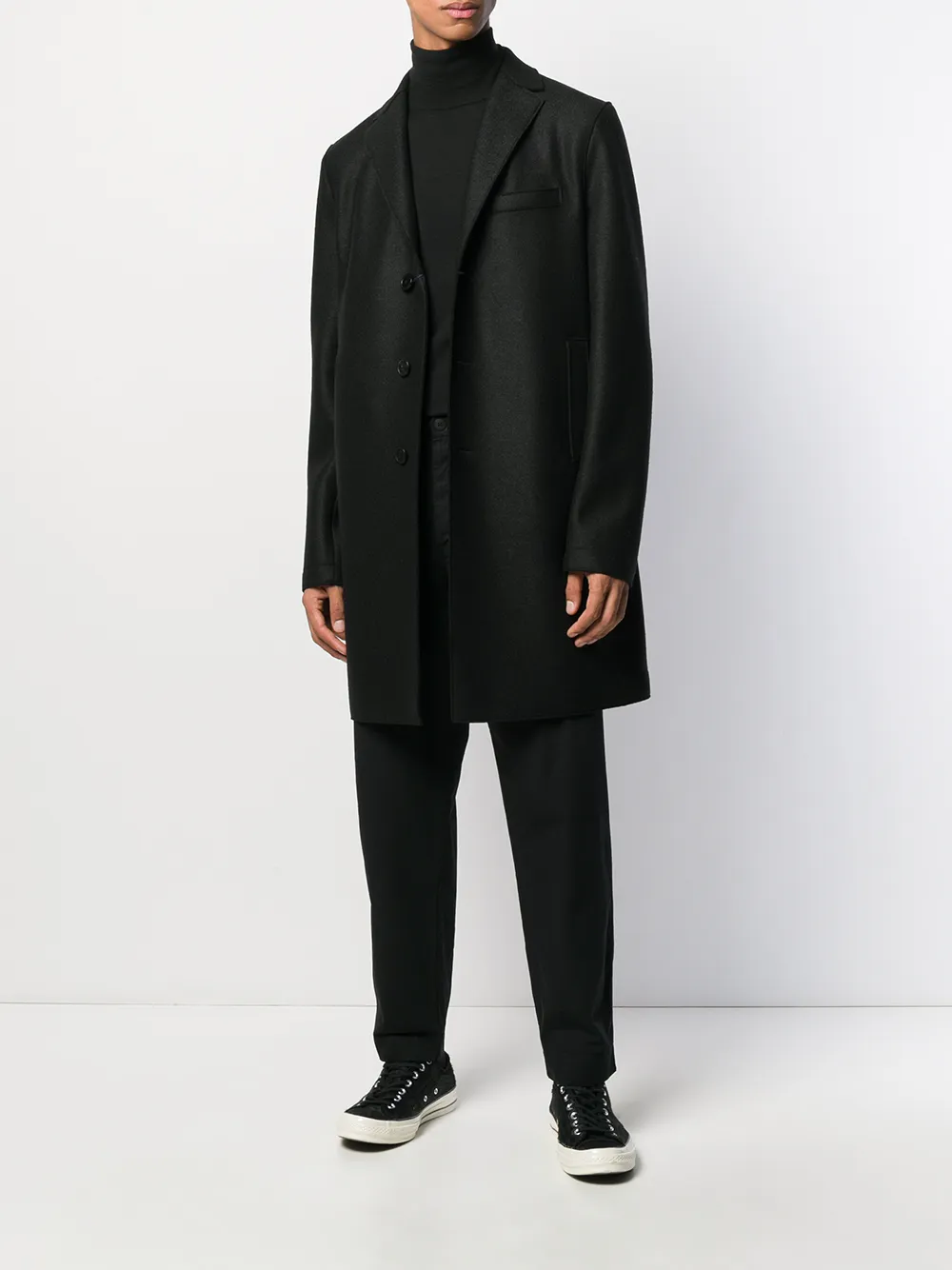 Hombre Harris Wharf London Abrigo Midi Con Botones 4 Hombre Harris Wharf London Abrigo Midi Con Botones - Imagen 2