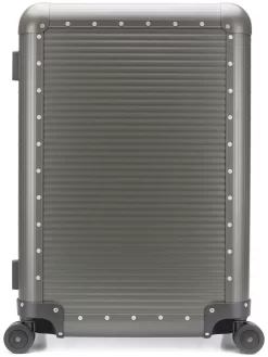 Hombre FPM Milano Maleta De Viaje Con Apliques