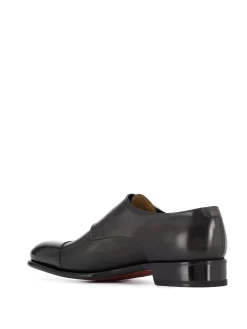 Hombre Santoni Mocasines Con Doble Hebilla Y Puntera En Punta -Masculina Moda Tienda 14626846 22852913 1000