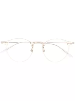 Hombre Montblanc Gafas Translúcidas Con Montura Redonda