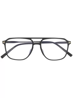Hombre TOM FORD Eyewear Gafas Con Montura Estilo Aviador Gruesa