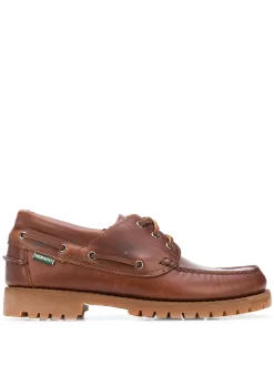 Hombre Sebago Mocasines Acadia Con Cordones