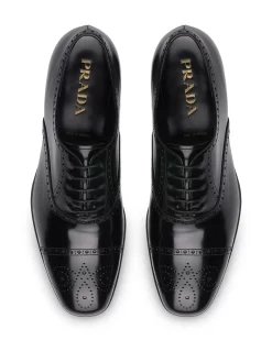 Hombre Prada Zapatos Oxford Con Acabado Cepillado 10 Hombre Prada Zapatos Oxford Con Acabado Cepillado -Masculina Moda Tienda 15208807 26280385 1000