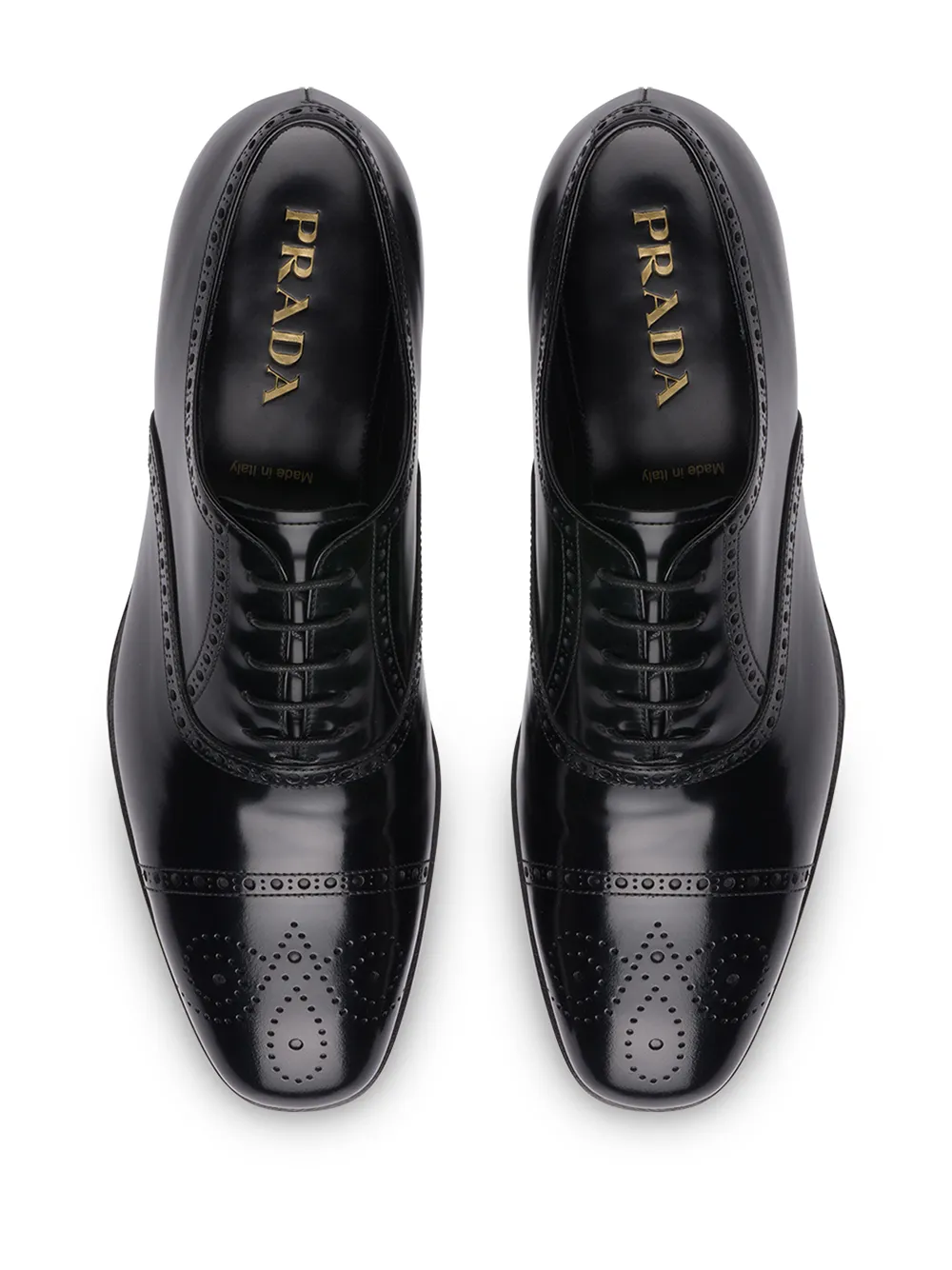 Hombre Prada Zapatos Oxford Con Acabado Cepillado 6 Hombre Prada Zapatos Oxford Con Acabado Cepillado - Imagen 4