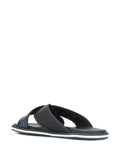 Hombre Baldinini Sandalias Con Ribete Con Motivo De Piel De Serpiente -Masculina Moda Tienda 15458503 27563687 1000