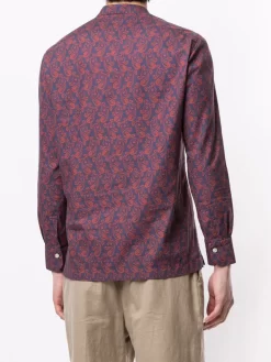 Hombre Kiton Camisa Con Cuello Mao -Masculina Moda Tienda 15642858 28429480 1000