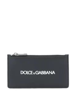 Hombre Dolce & Gabbana Vertical Logo Cardholder