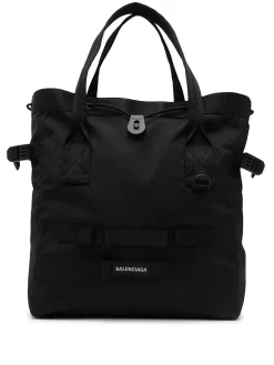 Hombre Balenciaga Bolso Shopper Army Mediano