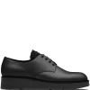Hombre Prada Zapatos Derby Con Efecto Cepillado -Masculina Moda Tienda 16038230 29916520 1000