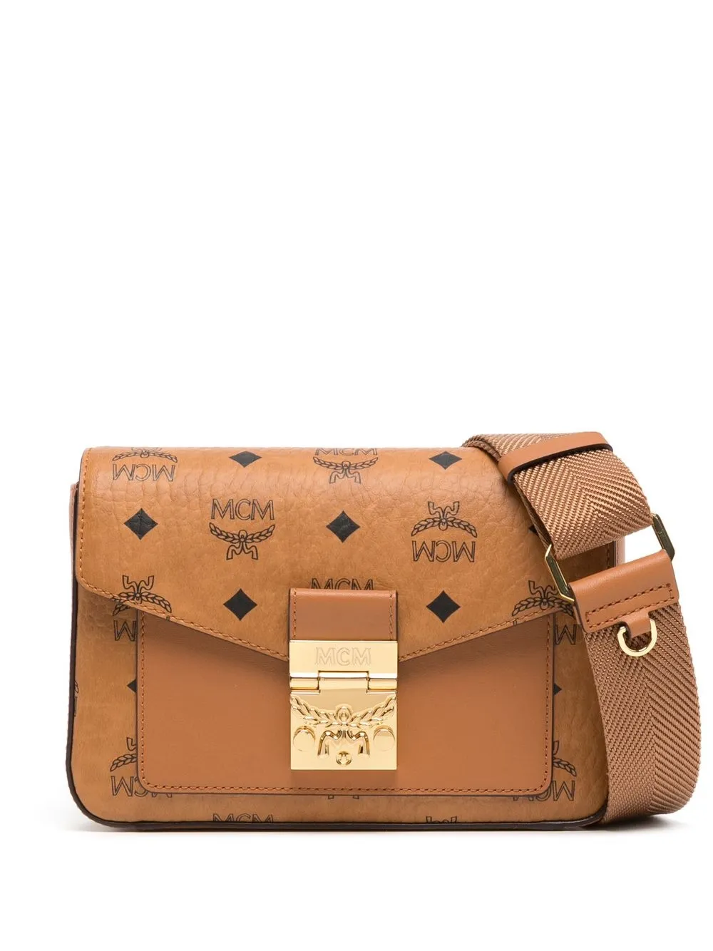 Hombre MCM Bolso Messenger Con Estampado Visetos 3 Hombre MCM Bolso Messenger Con Estampado Visetos