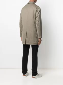 Hombre Dell&apos;oglio Abrigo Con Capucha Y Botones -Masculina Moda Tienda 16169611 30642934 1000