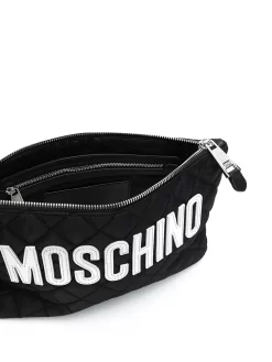 Hombre Moschino Bolso De Mano Acolchado Con Logo -Masculina Moda Tienda 16395489 31621113 1000