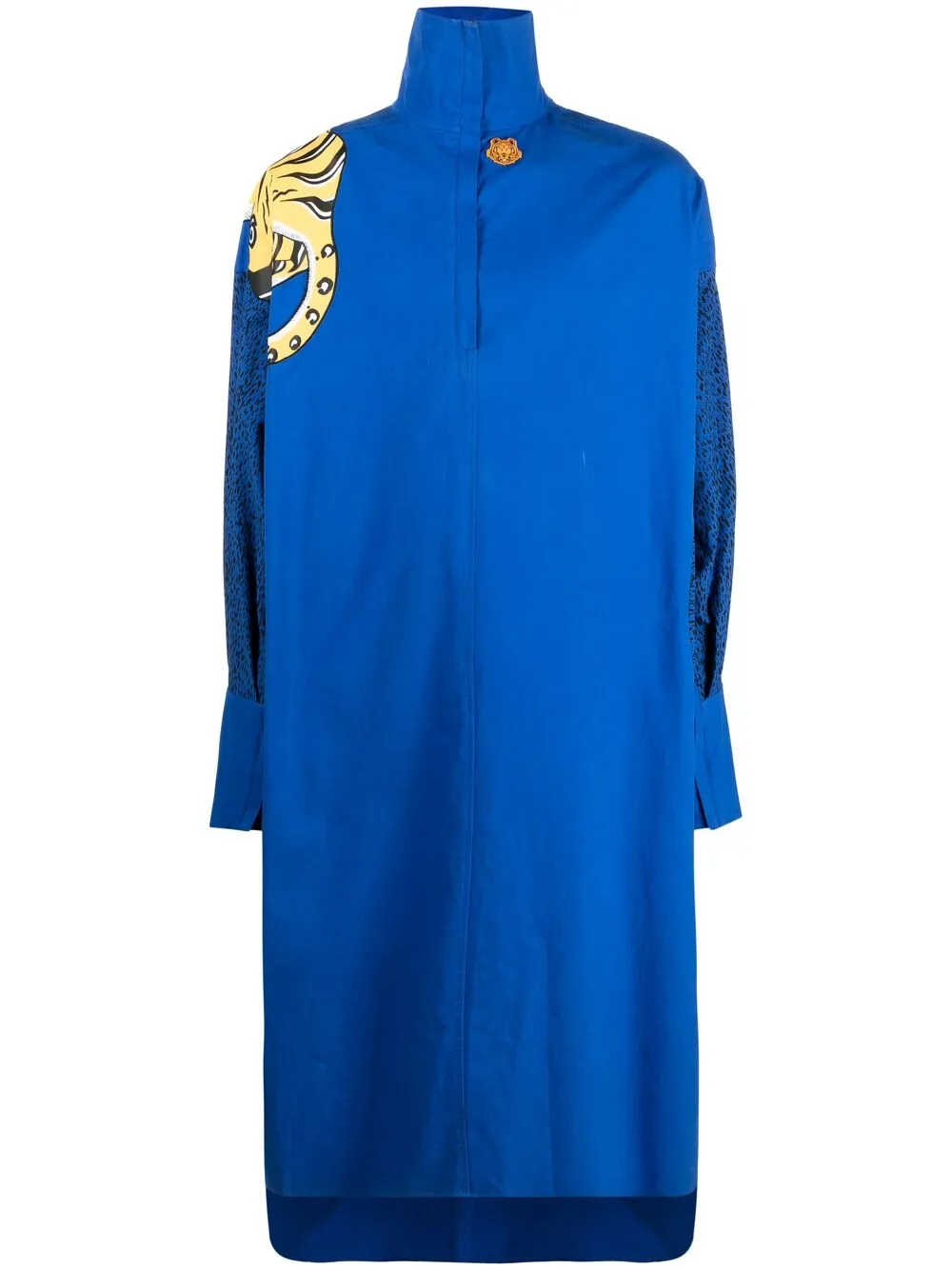 Hombre Kenzo Camisa Con Estampado De Leopardo 3 Hombre Kenzo Camisa Con Estampado De Leopardo