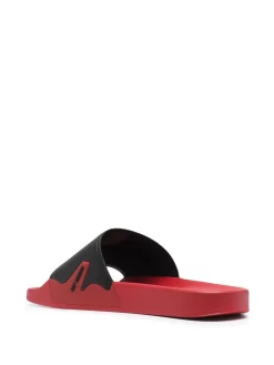 Hombre Raf Simons Chanclas Con Correa En Contraste -Masculina Moda Tienda 16644645 32677890 1000