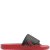 Hombre Raf Simons Chanclas Con Correa En Contraste