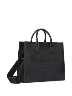 Hombre Dolce & Gabbana Bolso Shopper Edge Con Logo En Relieve -Masculina Moda Tienda 16654276 33025195 1000