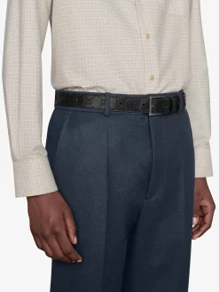 Hombre Gucci Cinturón Con Hebilla Cuadrada -Masculina Moda Tienda 16671386 32641256 1000