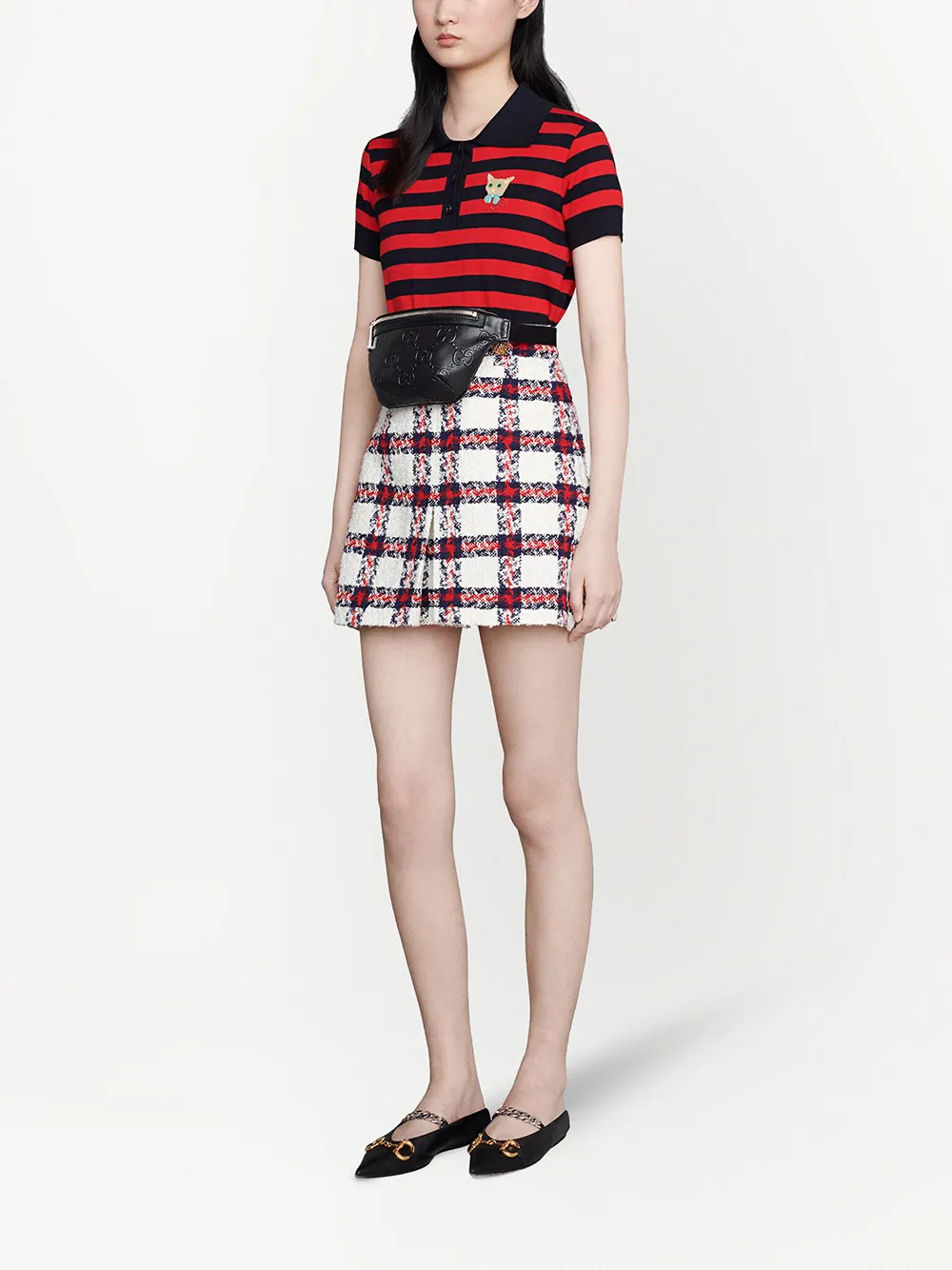 Hombre Gucci Riñonera Con Logo GG En Relieve 4 Hombre Gucci Riñonera Con Logo GG En Relieve - Imagen 2