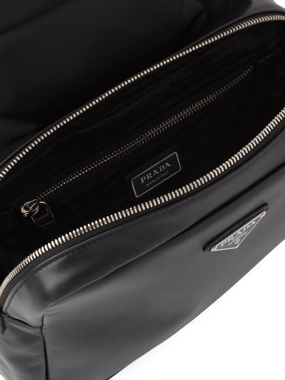 Hombre Prada Mochila Con Placa Del Logo 6 Hombre Prada Mochila Con Placa Del Logo - Imagen 4