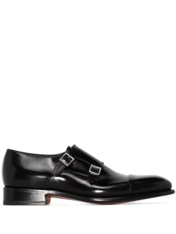 Hombre Santoni Zapatos Monk Carter
