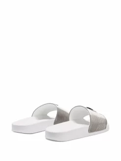 Hombre Giuseppe Zanotti Chanclas Brett Con Placa Del Logo -Masculina Moda Tienda 17051789 34376806 1000