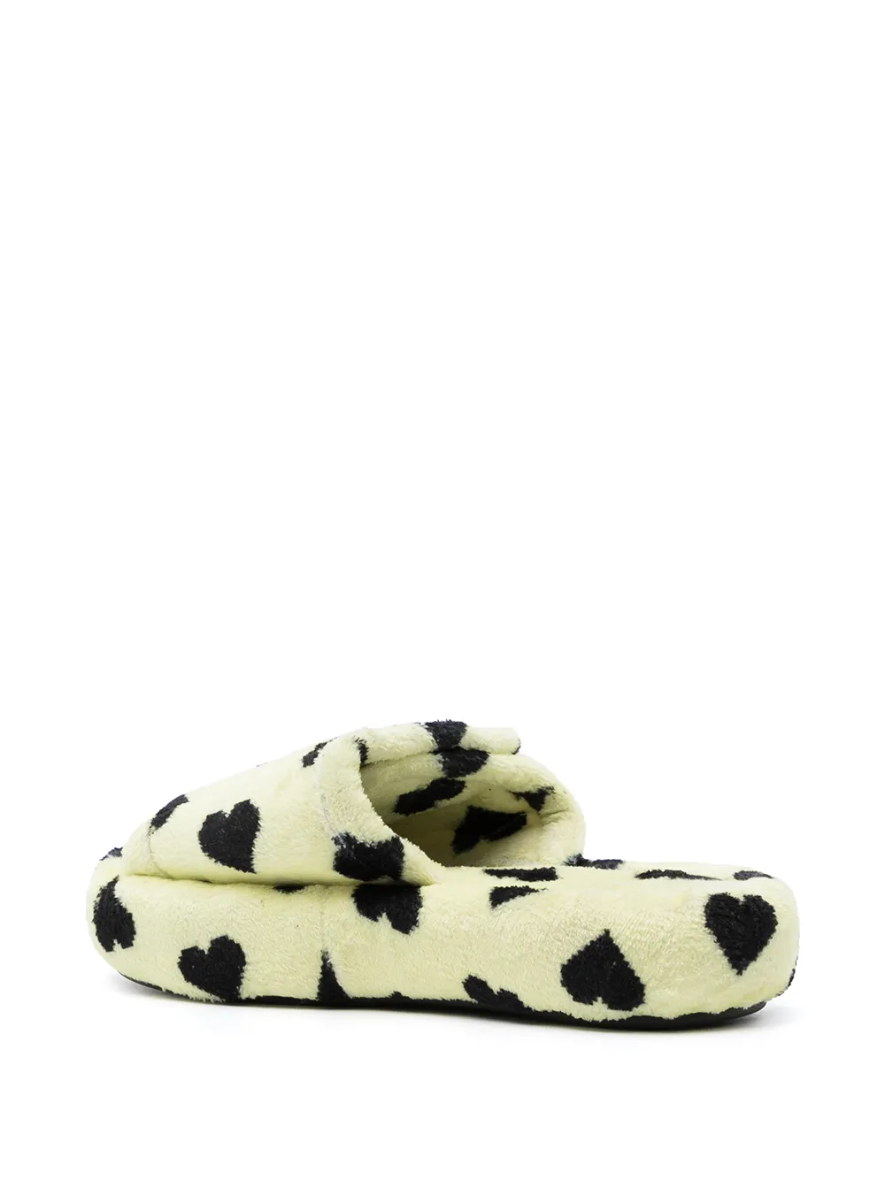 Hombre Natasha Zinko Chanclas Con Motivo De Corazón Pixelado 5 Hombre Natasha Zinko Chanclas Con Motivo De Corazón Pixelado - Imagen 3