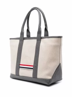 Hombre Thom Browne Bolso Shopper Pequeño -Masculina Moda Tienda 17121334 34855809 1000