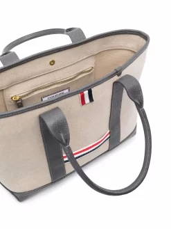Hombre Thom Browne Bolso Shopper Pequeño -Masculina Moda Tienda 17121334 34856789 1000