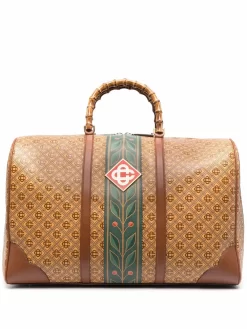 Hombre Casablanca Bolso De Viaje Grand Prix Con Logo Estampado