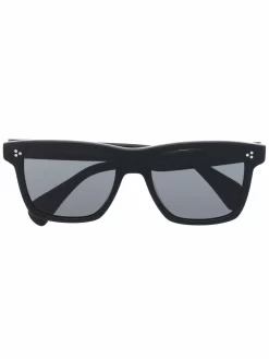 Hombre Oliver Peoples Gafas De Sol Oversize Con Montura Rectangular