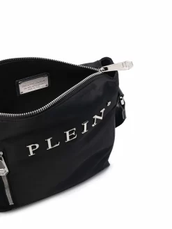 Hombre Philipp Plein Bolso Messenger Con Placa Del Logo -Masculina Moda Tienda 17269662 35356935 1000