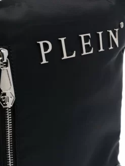 Hombre Philipp Plein Bolso Messenger Con Placa Del Logo -Masculina Moda Tienda 17269662 35357501 1000