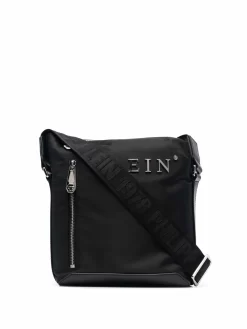 Hombre Philipp Plein Bolso Messenger Con Placa Del Logo