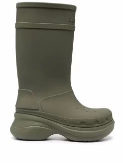 Hombre Balenciaga Botas De Agua De Balenciaga X Crocs