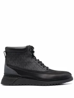 Hombre Michael Kors Botas Wyatt Con Monograma