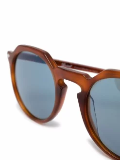 Hombre Persol Gafas De Sol Con Montura Redonda -Masculina Moda Tienda 17387049 36112703 1000
