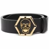 Hombre Philipp Plein Cinturón Con Hebilla De Calavera -Masculina Moda Tienda 17420096 36786094 1000