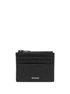 Hombre SANDRO Cartera Con Letras Del Logo