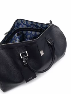 Hombre Aspinal Of London Bolso Boston Granulado -Masculina Moda Tienda 17670602 37709522 1000