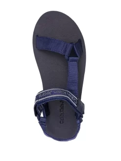 Hombre Calvin Klein Sandalias Con Puntera Abierta Y Logo -Masculina Moda Tienda 17685550 39004785 1000