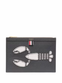 Hombre Thom Browne Bolso De Mano Con Aplique De Langosta